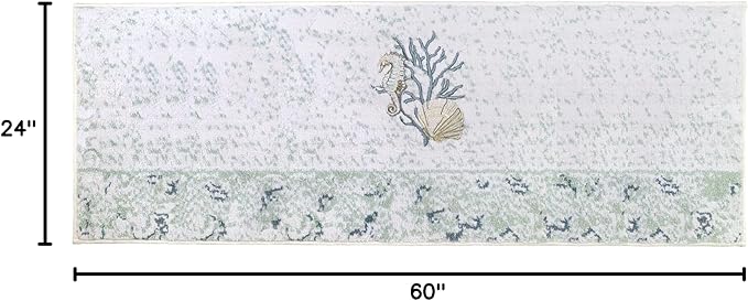 Avanti Linens - Bath Mat, Cotton Bathroom Rug, Oceanscape Inspired Home Decor - Image 3
