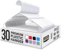 Utopia Home Plastic Hangers 30 Pack by UTOPIAHOME