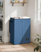 SOLEDI Laundry Hamper with Lid 130L Large & Tall Collapsible Laundry Basket - Image 2
