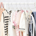 Plastic Hangers 20 Pack, Cute Clothes Hangers Ultra Thin Space Saving - Image 5