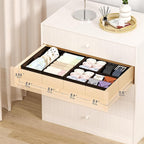 DIMJ Drawer Organizers Clothes, Fabric Closet Organizers and Storage, Shallow - Image 2