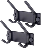 WEBI Coat Rack Wall Mounted, 2 Coat Hooks by WEBI