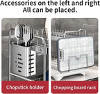 Dish Drying Rack, Double Layered countertop Kitchen Organizer - Image 5