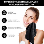 SINLAND Microfiber Facial Cloths Fast Drying Washcloth 12inch x 12inch - Image 4