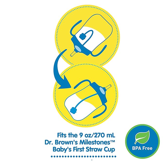 Dr. Brown's Baby's First Straw Cup-Straw Replacement Kit - Image 4