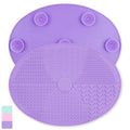 Makeup Brush Cleaner Mat Silicone Brush Cleaning Mat Big Size Make Up Brush by RANPHYKX