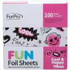 ForPro Professional Collection FUN Cool & Happy Vibes Foil Sheets, Pop-Up Foil - Image 4