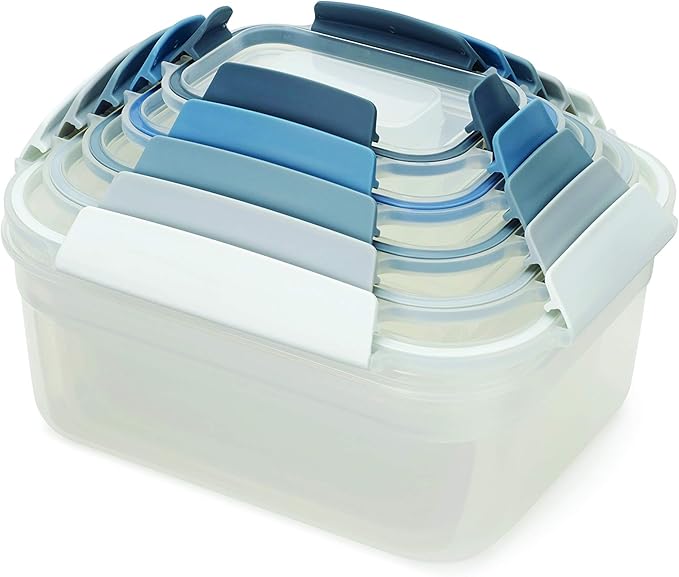 Joseph Joseph Nest Lock Plastic BPA Free Food Storage Container Set by JosephJoseph