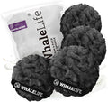 Loofah Sponge Bath Sponge for Women Men 4 Pack by WhaleLife