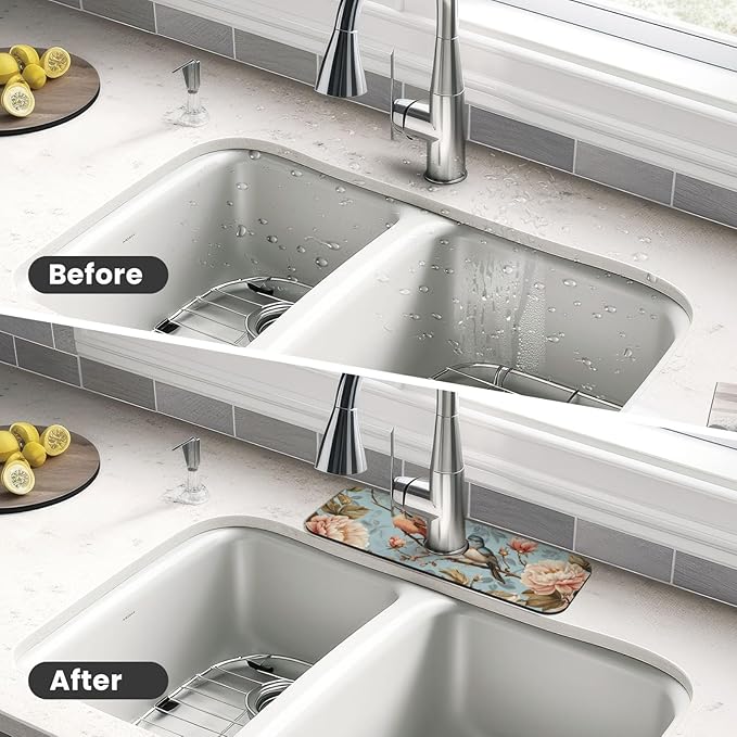 Faucet Draining Mat For Kitchen Sink - Image 4