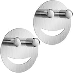 2 Pack Stainless Steel Smiley Face Dish Sponge Holder, Kitchen Accessories by Unknown