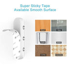 White Cable Clips, Cord Organizer Cable Management, Cable Organizers USB Cable - Image 5