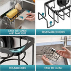 TAILI 4-in-1 Sponge Holder for Kitchen Sink - Image 5