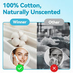 Winner Soft Face Towels, Upgraded Thicker 100% USDA Biobased Facial Towels - Image 7