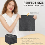 SUNLAND Microfiber Face Cloth Reusable Makeup Remover Facial Cleansing Towel - Image 6