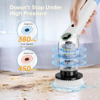 Electric Spin Scrubber, Cordless Shower Scrubber - Image 4