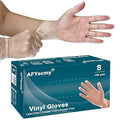 Clear Vinyl Gloves, Powder-Free & Latex-Free, Disposable Clear Gloves, Cleaning by AFYecmy