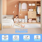 Garment Bags for Hanging Clothes 24'' x 55'' Coat Covers for Closet Foldable - Image 5