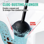 3 in 1 Toilet Brush and Plunger Set - Image 3