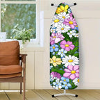 Nuxovilar Colorful Mixed Flowers Ironing Board Cover, This Cover Fits Most - Image 2