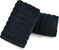 Jacquotha 2-Pack Bathroom Hand Towels Ribbed – Guest Room & Spa Premium Cotton by Jacquotha