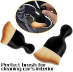 Car Interior Dust Brush, Auto Detailing Brush, Soft Bristles Car Cleaning - Image 6