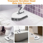 4 in 1 Shower Scrubber Cleaning Brush, Tub and Tile Scrubber - Image 7