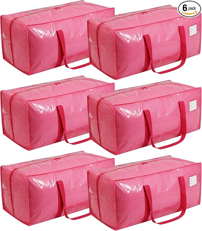 6 Pack Extra Heavy Duty Large Moving Bags by VTSVTS