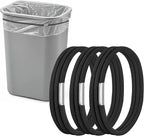 Garbage Can Bands Fits 13 to 30 Gallon Trash Cans, 3 Pack Durable Trash Can Bag by Hongmed