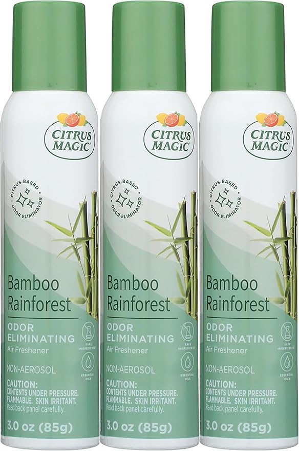 Citrus Magic Odor Eliminating Air Freshener Spray, Bamboo Rainforest - Image 5