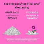 Pixie Organic Cotton Ultra Thin Overnight Pads - Image 5