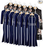 Garment Bags for Hanging Clothes 24'' x 55'' Coat Covers for Closet Foldable by UOUEHRA