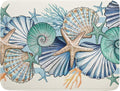 Sea Shell Starfish Summer Dish Drying Pad 18 x 24 Inch by APORTT