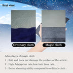 5pcs 9×7 Inches Real Magic Cloth Thickened Magic Cleaning Cloth Microfiber - Image 3