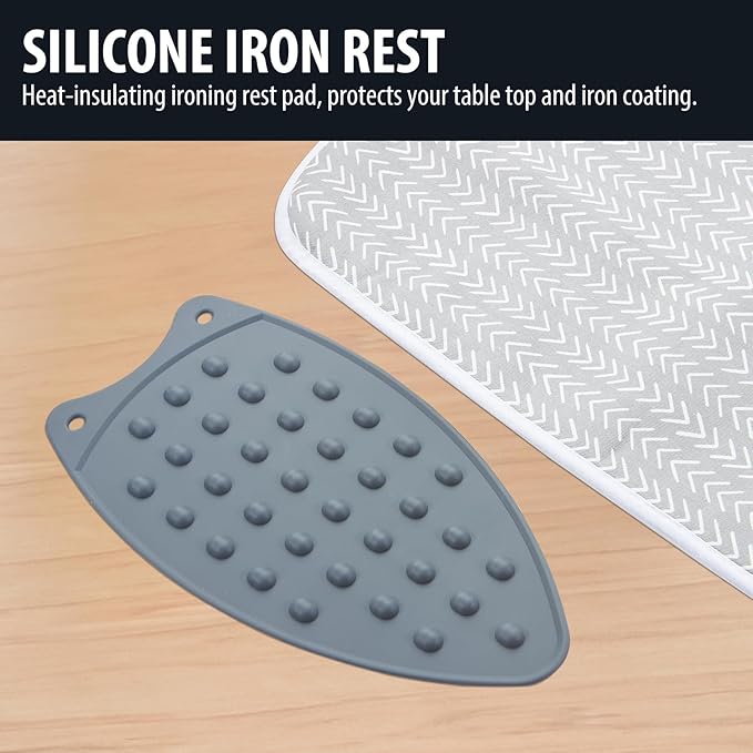 Seiritex Ironing Mat, Portable Ironing Pad 39.4 x 18.9 inch Table Top Iron - Image 7