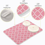 Super Absorbent Dish Drying Mat, Microfiber Fast-Drying Dish Mat, Kitchen Dish - Image 4