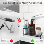 Luxspire Toothbrush Holders, Bathroom Organizer Countertop - Image 2