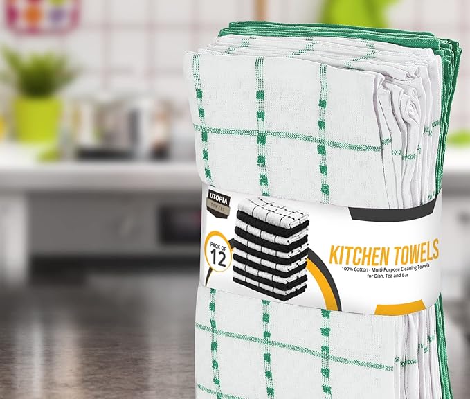Utopia Towels - Kitchen Towels 12 Pack, 15 x 25 Inches, 100% Ring Spun Cotton - Image 6