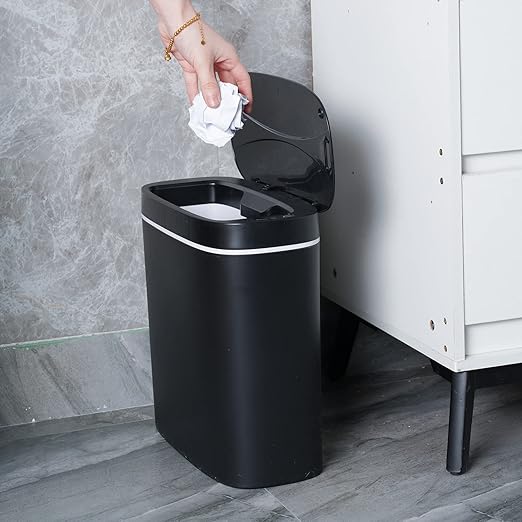 Sooyee 14 litres Automatic Bathroom Trash Can - Image 2