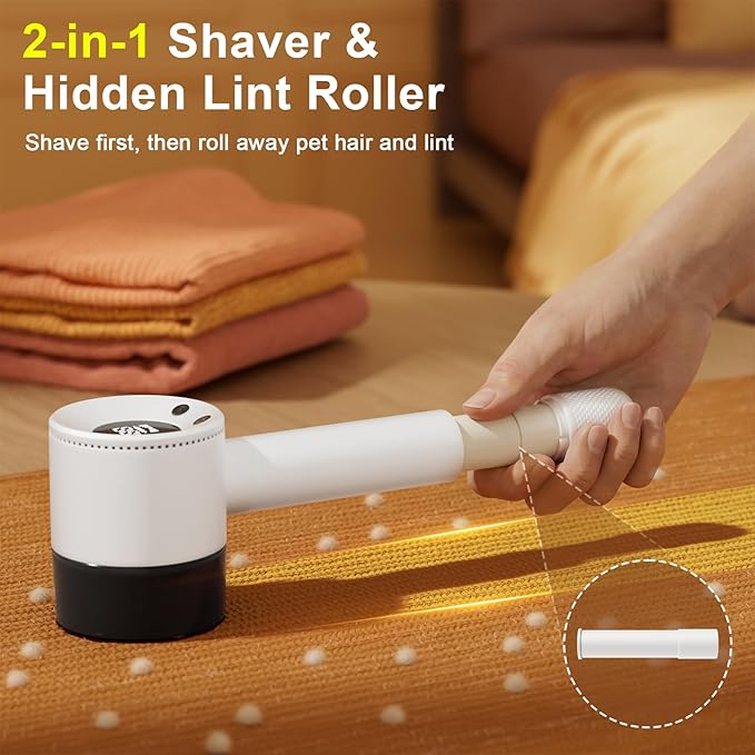 Heapsion Fabric Shaver Lint Remover, 10700 RPM Sweater Shaver - Image 5