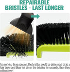 18" Pool Brush Head for Cleaning Swimming Pool Walls, Curved Ends - Image 5