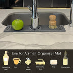 Faucet Mat for Kitchen Sink, Stone Drying Mat for Kitchen Counter, Stone Mat - Image 2
