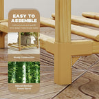 Bamworld Bamboo Plant Stand Indoor Boho Plant Shelf Tiered Plant Rack for Multiple Plants 3 Tiers 7 Pots Ladder Plant Holder Plant Table for Plant Pots Home Decor for Gardening Gifts Nature Color - Image 4