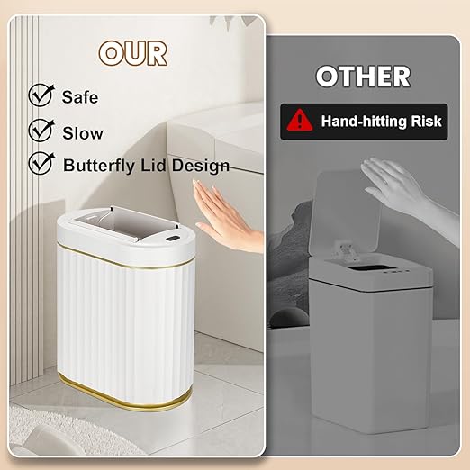 ELPHECO Bathroom Trash Can - Image 6