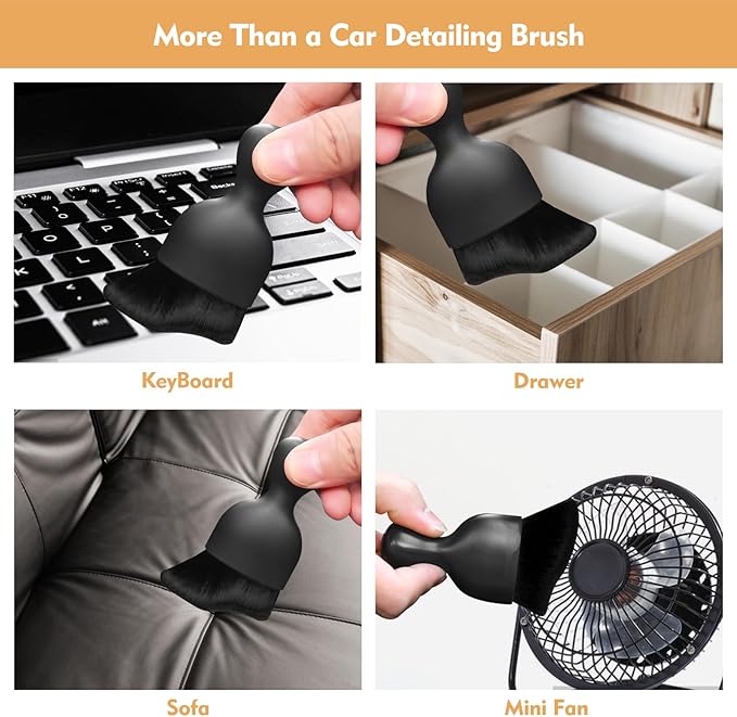 Car Interior Cleaning Brush Car Duster Interior - Image 5