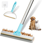 Carpet Rake for Pet Hair Removal, 2026 Upgraded Reusable Pet Hair Remover Broom by PLITTPETTS