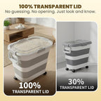 25-35Lbs Rice Container, Collapsible Food Storage Containers - Image 2