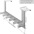 WEBI Over The Door Hooks Door Hanger, Over The Door Towel Rack - Image 2