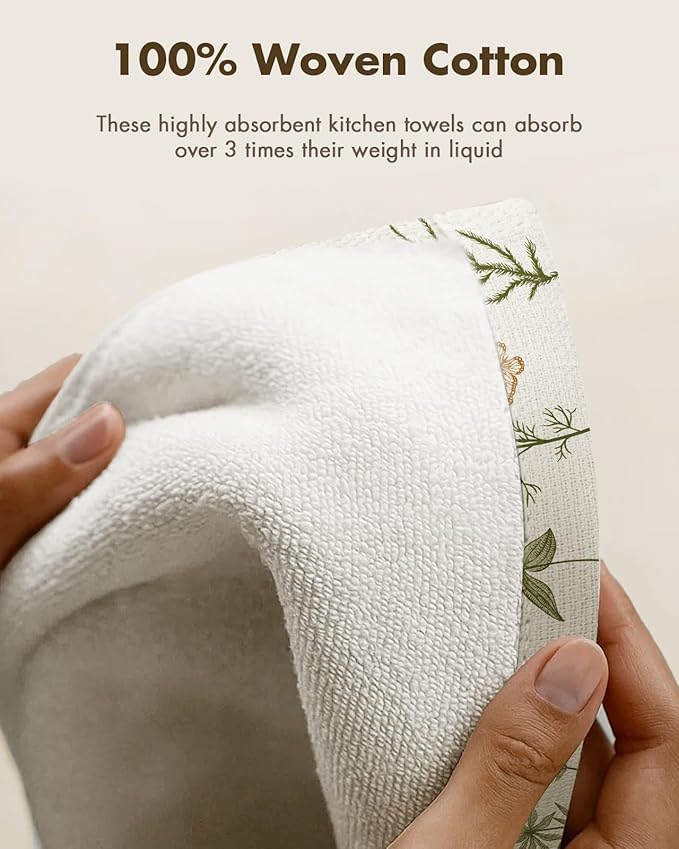 Cotton Kitchen Towels Set of 2 - Image 3
