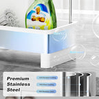 Ewaiira Stainless Steel Sink Caddy, Sponge Holder - Image 2